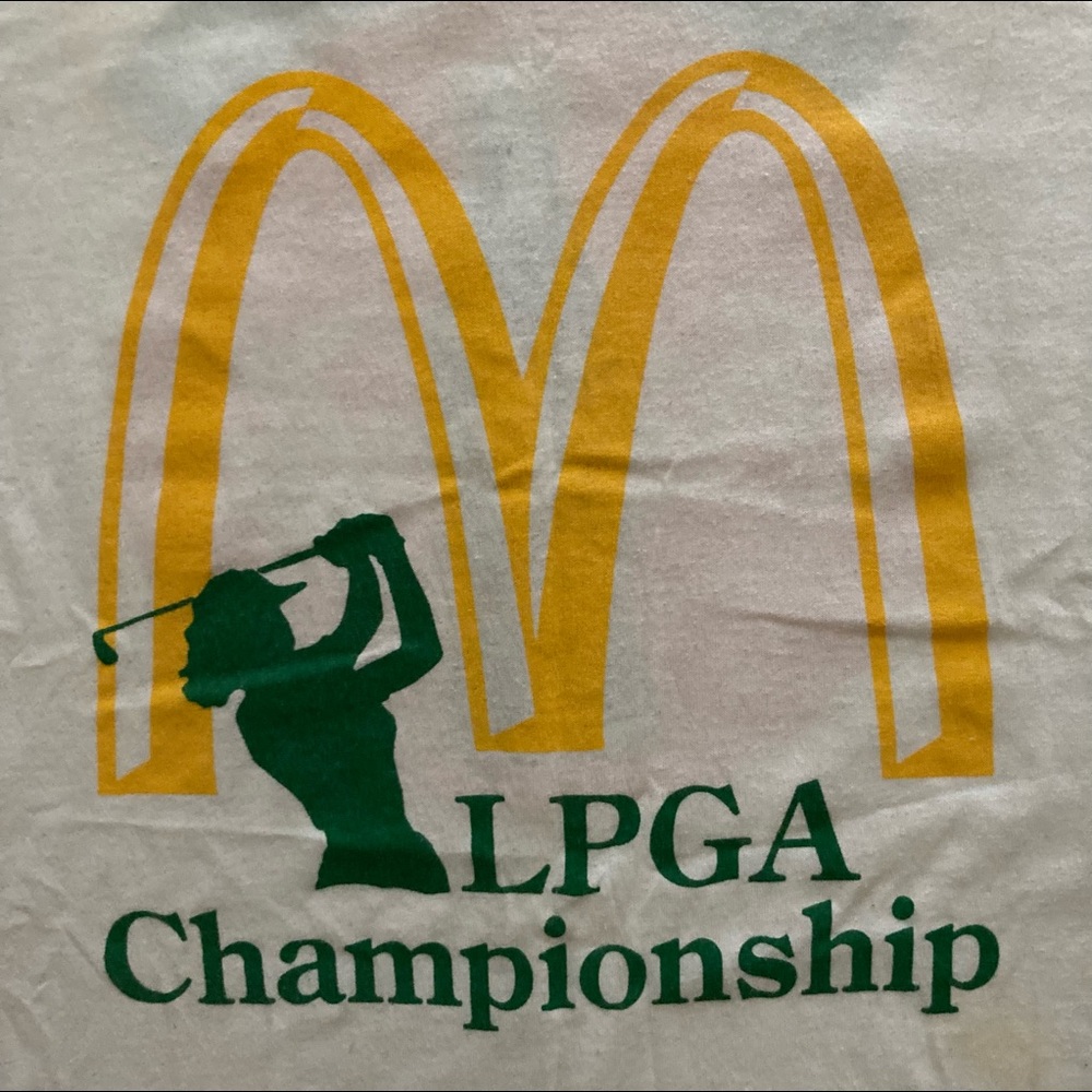 LPGA Championship size L ALWAYS “Coca-Cola” on back of shirt